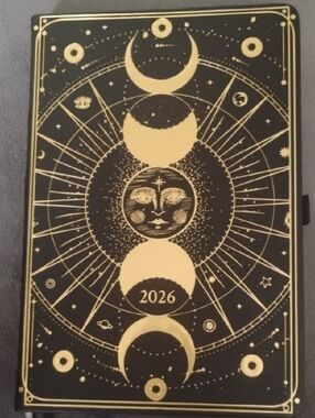 Amazon Black and Gold 2026 Home Office Planner